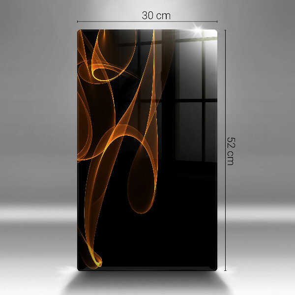 Tagliere in vetro Linee astratte