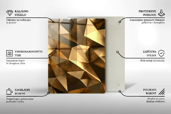 Tagliere in vetro Modello di avocado