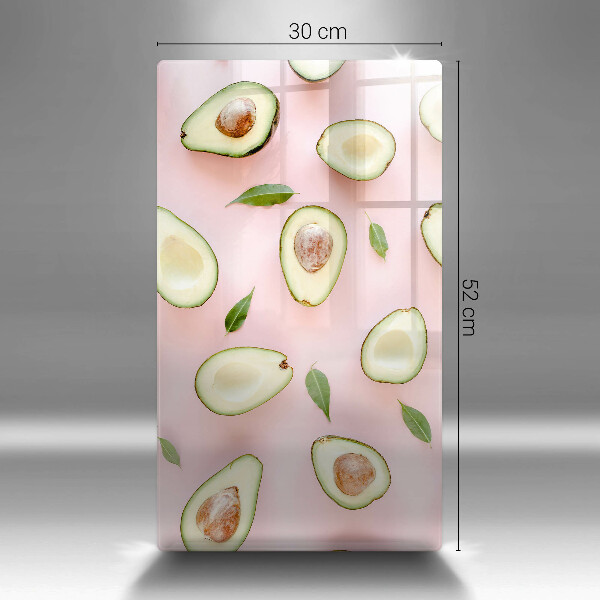 Tagliere in vetro Modello di avocado