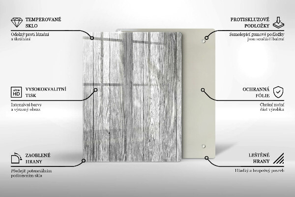 Tagliere in vetro Gocce di rugiada e fiore di rosa