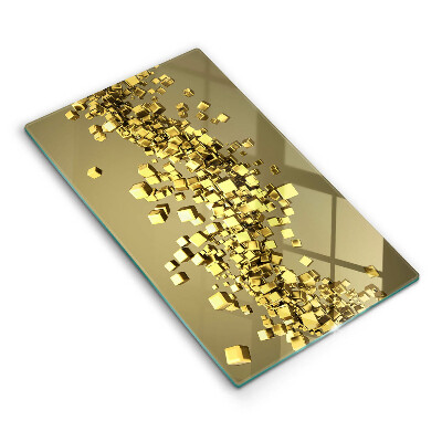 Tagliere in vetro Geometria astratta 3D