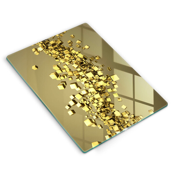 Tagliere in vetro Geometria astratta 3D