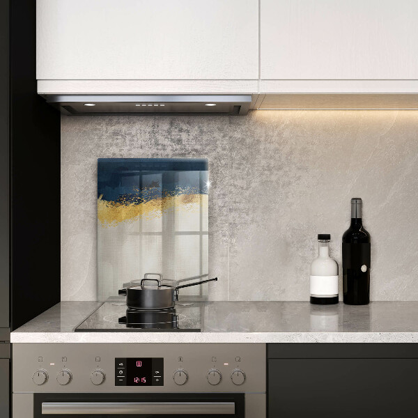 Tagliere in vetro Astrazione dell'oro