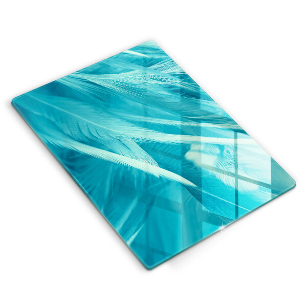 Tagliere in vetro Piume delicate