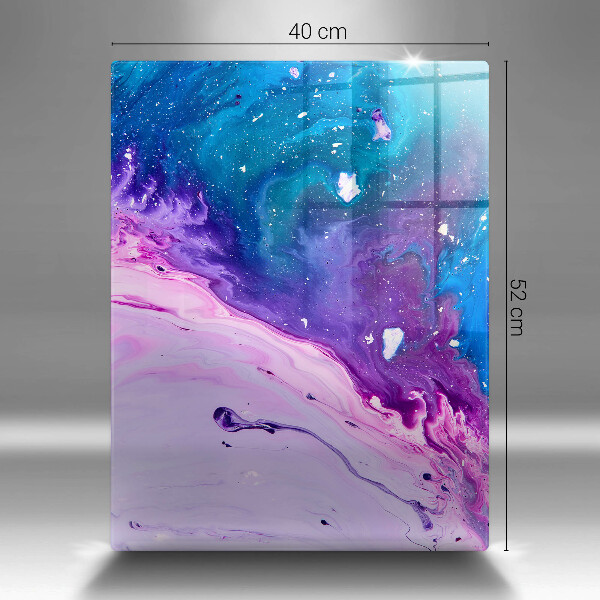 Tagliere in vetro Inchiostri di astrazione