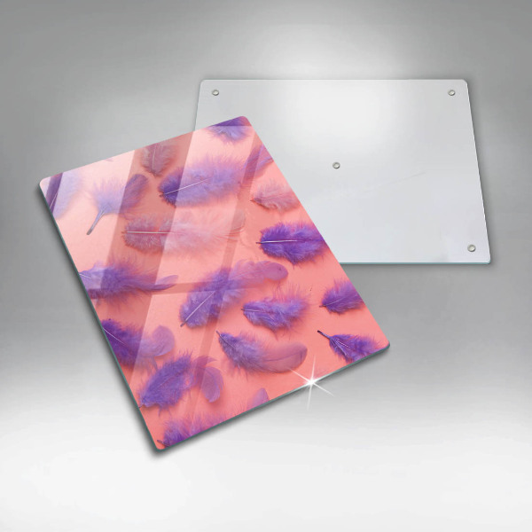 Tagliere in vetro Piume soffici