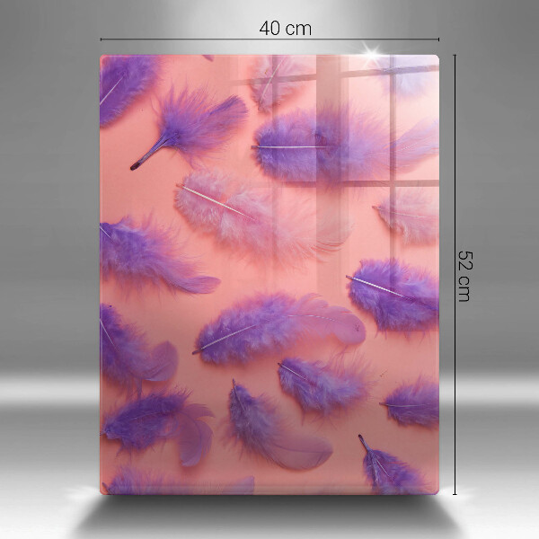 Tagliere in vetro Piume soffici