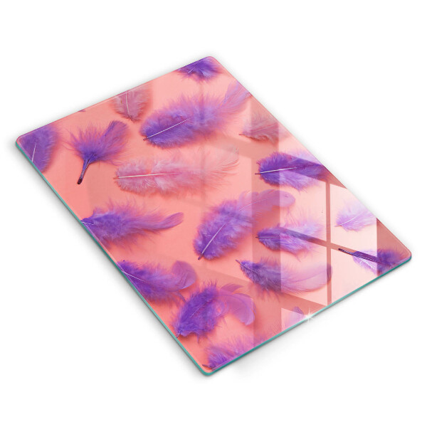 Tagliere in vetro Piume soffici