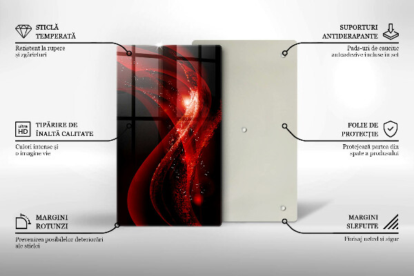 Tagliere in vetro Astrazione moderna