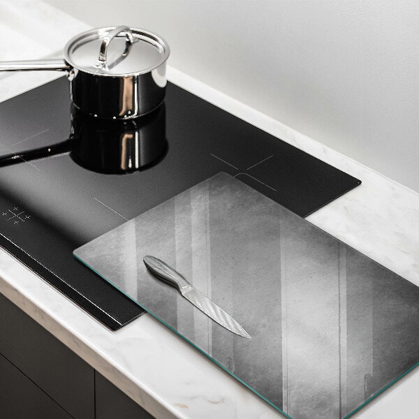 Tagliere in vetro Fondo di struttura concreta