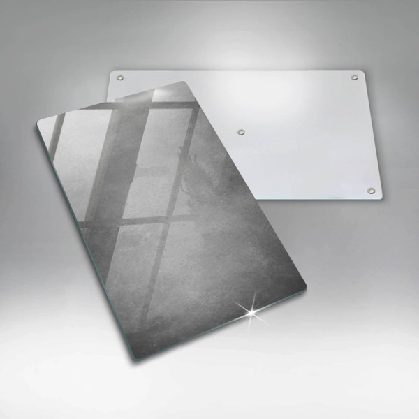 Tagliere in vetro Fondo di struttura concreta