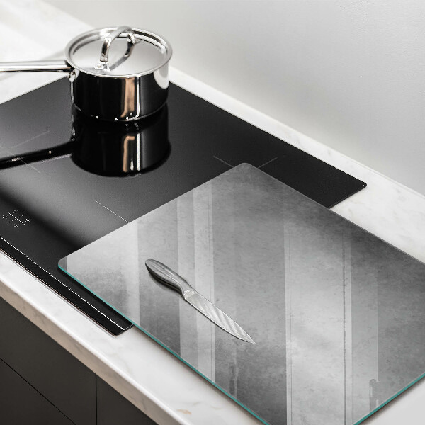 Tagliere in vetro Fondo di struttura concreta