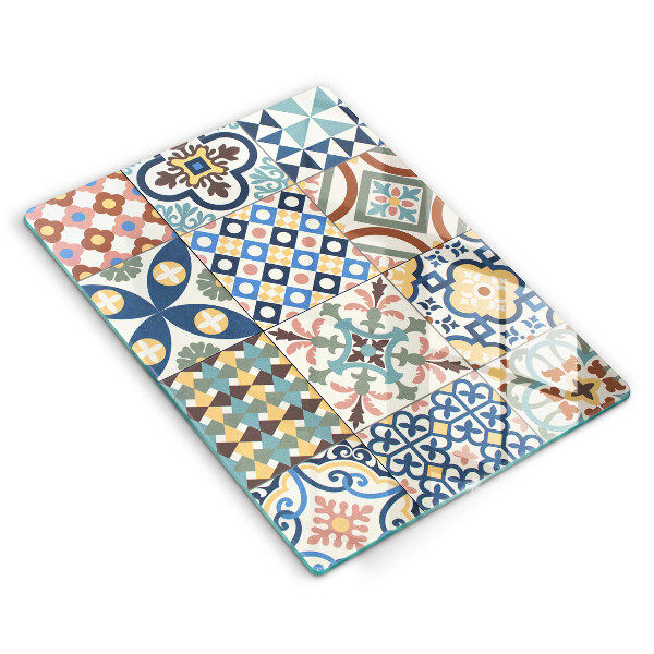 Tagliere in vetro Piastrelle decorative