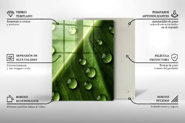 Tagliere in vetro Piastrelle decorative