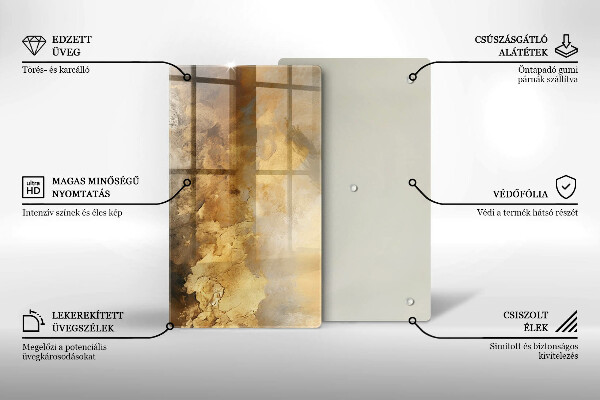 Tagliere in vetro Trama ricca