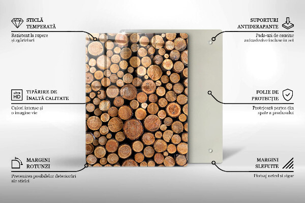 Tagliere in vetro La dolcezza della torta