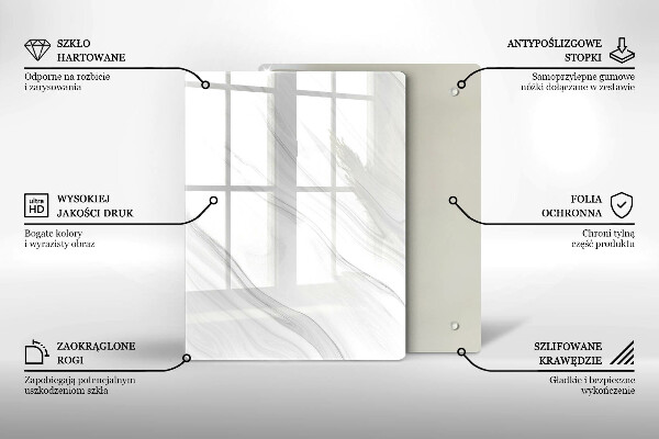 Tagliere in vetro Spezie orientali