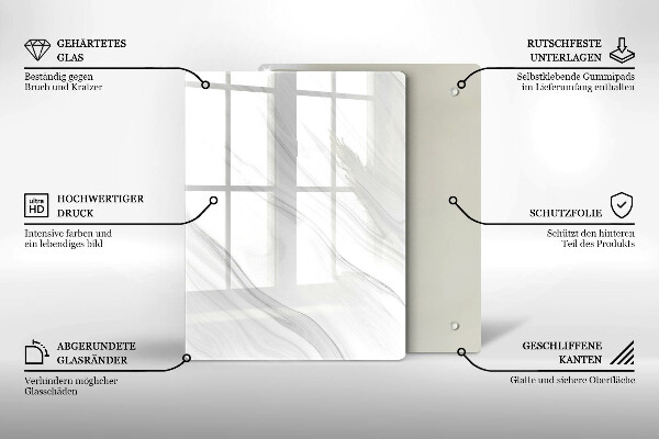 Tagliere in vetro Spezie orientali