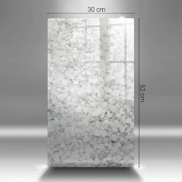 Tagliere in vetro Cristalli di sale