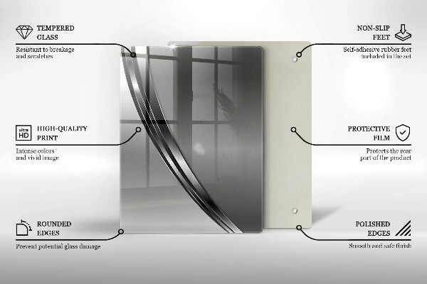 Tagliere in vetro Frutti colorati