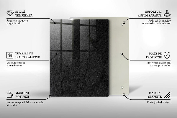 Tagliere in vetro Dollari in denaro