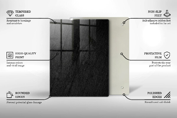 Tagliere in vetro Limoni dei cartoni animati