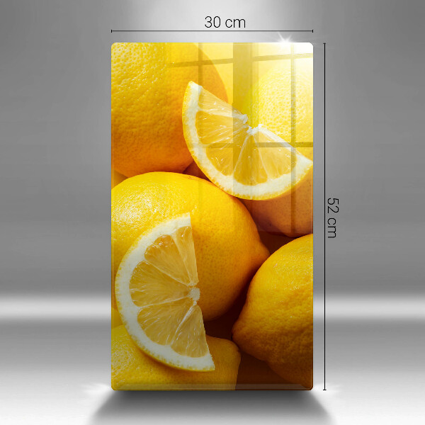 Tagliere in vetro Limoni succosi