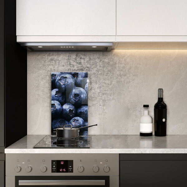 Tagliere in vetro Primo piano di frutti di bosco