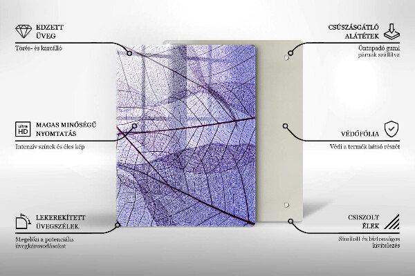 Tagliere in vetro Verdure e spezie