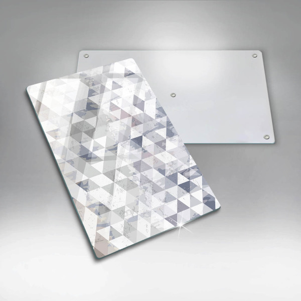 Tagliere in vetro Modello triangoli