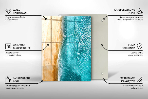 Tagliere in vetro Composizione moderna