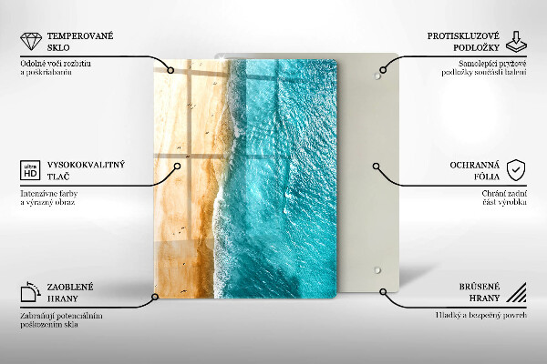 Tagliere in vetro Composizione moderna