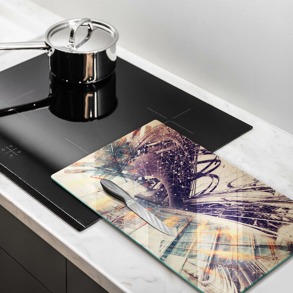 Tagliere in vetro Composizione moderna