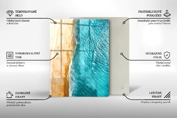 Tagliere in vetro Composizione moderna