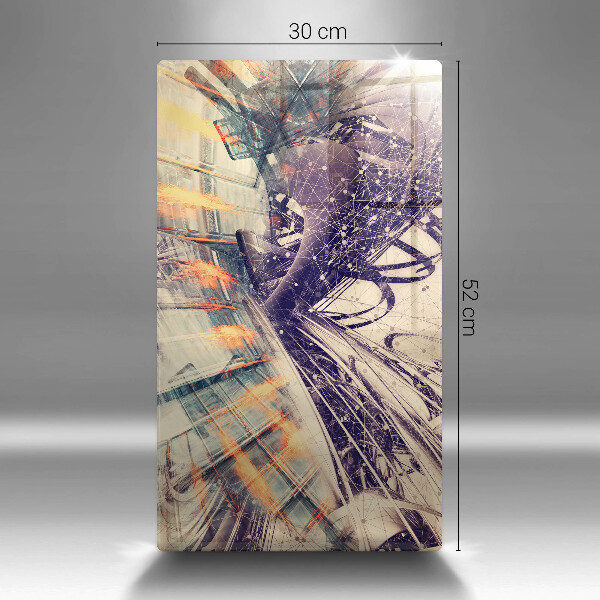 Tagliere in vetro Composizione moderna