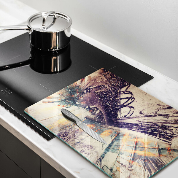 Tagliere in vetro Composizione moderna