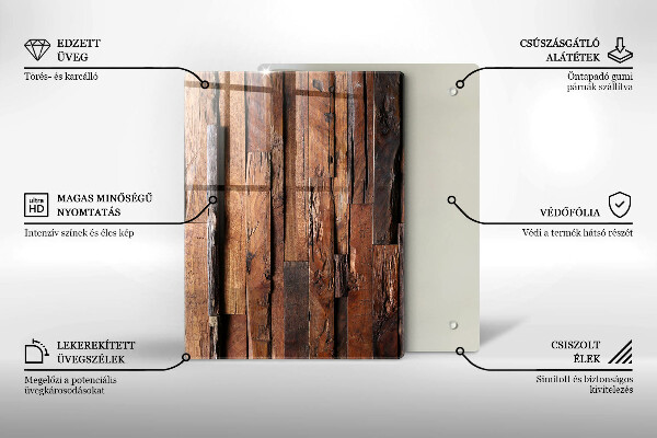 Tagliere in vetro Triangoli geometrici
