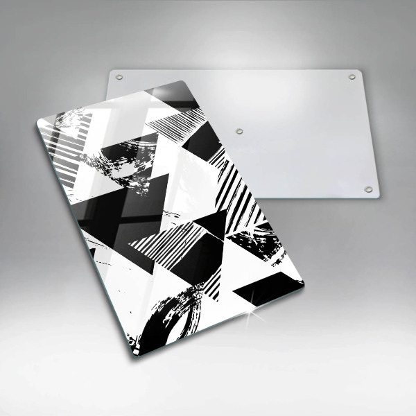 Tagliere in vetro Triangoli geometrici