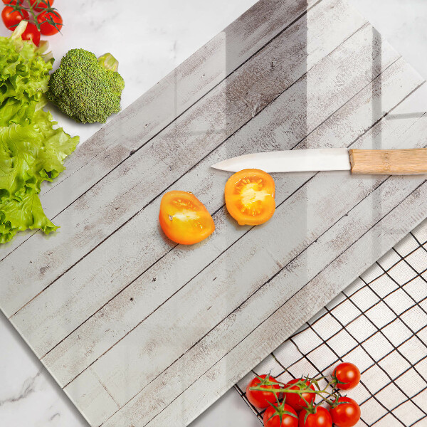 Tagliere in vetro Vecchie tavole di legno