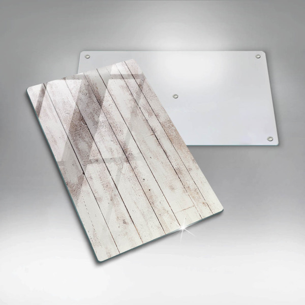 Tagliere in vetro Vecchie tavole di legno