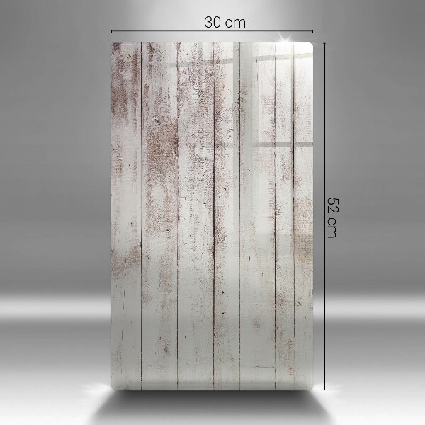 Tagliere in vetro Vecchie tavole di legno