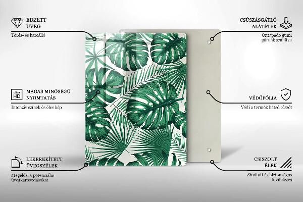 Tagliere in vetro Struttura concreta