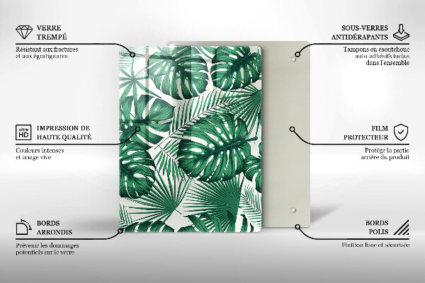 Tagliere in vetro Struttura concreta