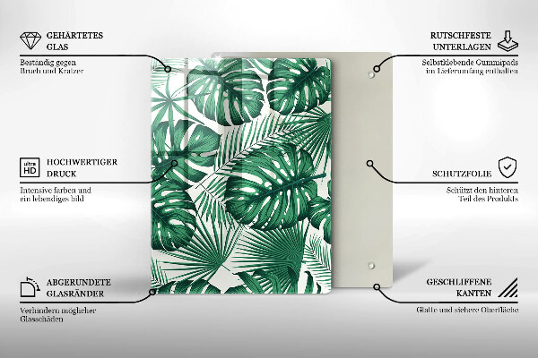 Tagliere in vetro Struttura concreta