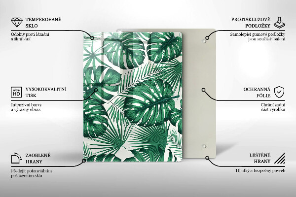 Tagliere in vetro Struttura concreta