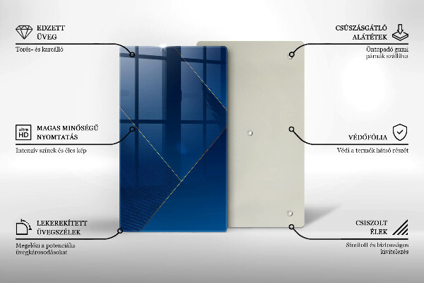 Tagliere in vetro Sfondo moderno