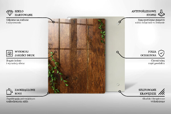 Tagliere in vetro Astrazione dell'oro