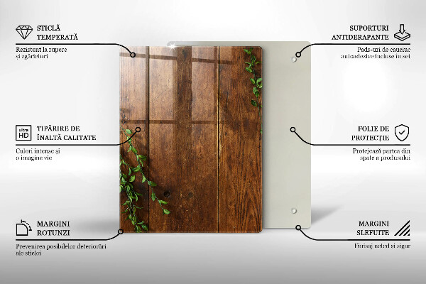 Tagliere in vetro Astrazione dell'oro