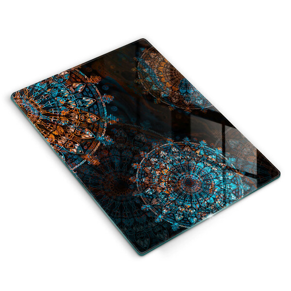 Tagliere in vetro Ruote vintage boho