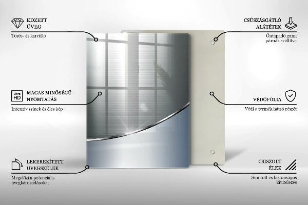 Tagliere in vetro Tavole luminose moderne